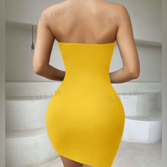 Yellow Spring Dress - Picture 3 of 3